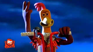 Chicken Run - The Chickens Escape Scene