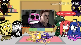 Fnaf react to  ucn special  ( part 7 of reaction series)