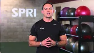 SPRI Braided Xertube: Upright Row Exercise