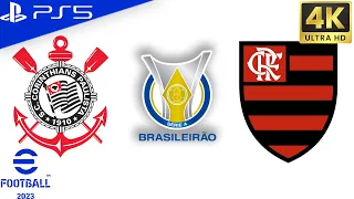 eFootball 2023 | SC Corinthians Paulista vs CR Flamengo | [4K 60FPS]