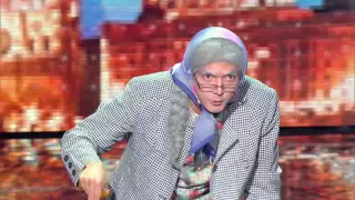 Meme Gangsta an amazing grand mother ! France's Got Talent 20th october 2015 M6