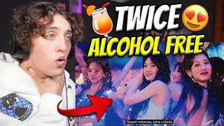 South African Reacts To TWICE "Alcohol-Free" M/V + Open Mic Live Performance !!!