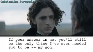 Dune - Father Son Talk Scene - Timothee Chalamet, Oscar Isaac