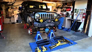 4.5" Jeep Lift Kit How To Install Do it Yourself - Lock n Load Long Arm from MetalCloak