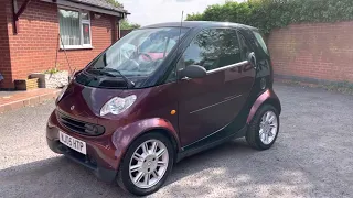 2005 Smart ForTwo 0.7 Petrol Automatic LOW MILES City Car