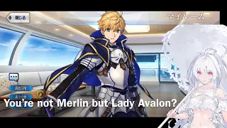 【FGO】Proto Arthur - My Room Line for Proto Merlin/Lady Avalon【English Subbed】【Fate/Grand Order】