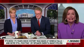 Speaker Emerita Pelosi Joins Morning Joe on MSNBC