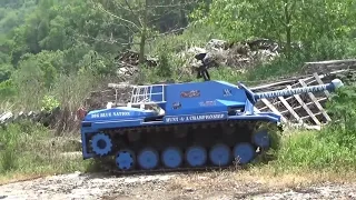 TRACKED VEHICLE (HOMEMADE TESTING)