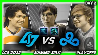 THE TRIGGERING (LCS 2022 CoStreams | Summer Split | Playoffs: Day 2 | CLG vs C9)