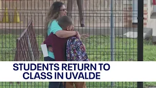 Uvalde School Shooting: Students return to class for the first time since deadly incident