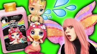 LALECZKI KTÓRE PLUJĄ SLIME!  💦😱 POOPSIE FANTASY FRIENDS od RAINBOW SURRPISE 🌈