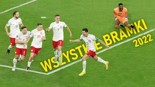 Wszystkie Bramki Reprezentacji Polski w 2022 roku ᴴᴰ