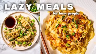 Simple recipes for when you don't feel like cooking - Lazy Meals 🌿 (vegan)