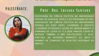 Ciclo de Seminários PPGCP - "Governos, Pandemia e Políticas Públicas"