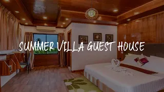 Summer Villa Guest House Review - Maafushi , Maldives