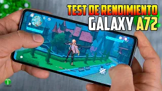 Galaxy A72 PRUEBAS de Rendimiento Review español | Tecnocat