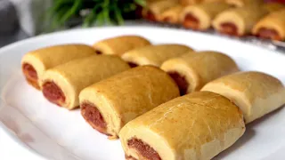 Nigerian Sausage Roll | How To Make Sausage Roll | The Joyful Cook
