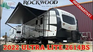 OPENING THE NEW 2022 ROCKWOOD ULTRALITE 2614BS