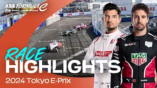 BATTLE TO THE LINE ⚡️ | Tokyo E-Prix Race Highlights