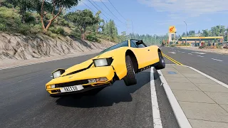 Dangerous Overtaking and Car Crashes #4 | BeamNG.Drive