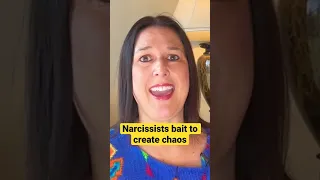 Narcissists Bait You To Create Chaos! #narcissist #shortsyoutube