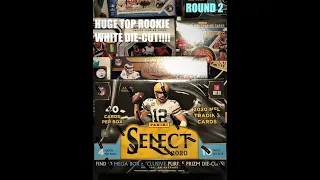 2020 Select Football Mega Box Round 2!! INSANE TOP Rookie White Die-Cut Pull!!!