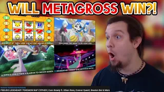 GET INSURED BY BLUE CROSS WHEN DEALING WITH METAGROSS! PSEUDO LEGENDARY POKEMON RAP CYPHER REACTION