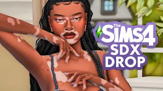 FREE CONTENT IS HERE NOW!👀 vitiligo in the sims 4!