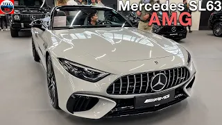 2023 Mercedes AMG SL63 4MATIC+ - FIRST LOOK Exterior & Interior (Auto Messe Salzburg)