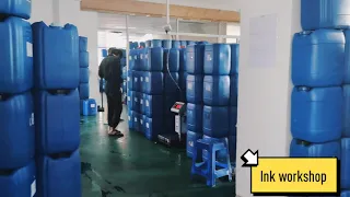 Two-minutes Factory Tour  --  Full Production Process of Topjet Ink Cartridge