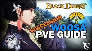 BDO OLD Woosa Succession PVE Guide - Combo, Addons & Mobility - High Quality - 2023-09-20