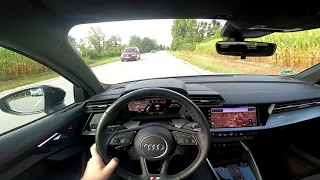 2022 Audi A3 35TDI (150PS) POV drive + Autobahn