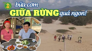 Thùy Kim Khiết đi hơn 4 cây số "xuyên RỪNG, xuyên NÚI" trong chuyến khảo sát HDDD cùng SP Khương Dừa