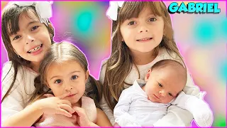 O REENCONTRO COM O BEBÊ GABRIEL 👶 JÉSSICA GODAR, LAURINHA E HELENA E MARIA ALICE