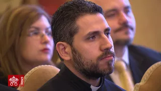 Papa Francesco Udienza Pontifico Collegio Maronita Videonews 2018-02-16