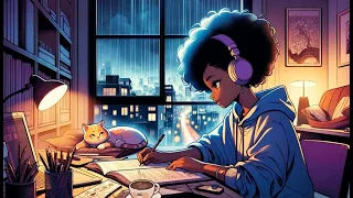 Jazz/Lofi hip hop 🌱Chill beats to relax/study to [ Relaxing Music to Study, Work, Relax ☕
