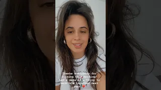 Camila Cabello via Instagram story!💕