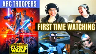 FIRST TIME WATCHING: 3X2 "ARC TROOPERS" Star Wars - The Clone Wars