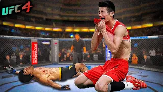 Fukiyama vs. Bruce Lee (EA sports UFC 4) - rematch