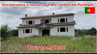Encontramos a casa dos sonhos em Portugal🇵🇹/ PROCURANDO CASA ABANDONADA🏚️/ FALAMOS O VALOR!