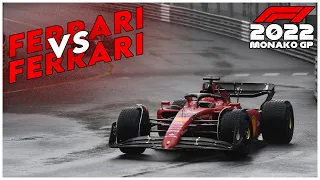 FERRARI'NİN EN BÜYÜK RAKİBİ: FERRARI - F1 2022 MONAKO GP YARIŞ SONU