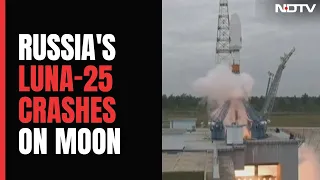 Russia's First Moon Mission In 47 Years Ends In A Crash