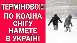 ЗАСИПЕ ПІВТОРА МЕТРОВИМ СНІГОМ ТА ВДАРЯТЬ МОРОЗИ ДО -25 ГРАДУСІВ В УКРАЇНІ