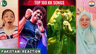 Top 100 Songs of KK | Hindi Songs | Random Ranking | Pakistani Reaction