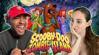 SCOOBY DOO ON ZOMBIE ISLAND (1998) | FIRST TIME WATCHING | MOVIE REACTION