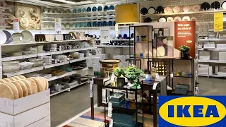 IKEA KITCHENWARE DINNERWARE COOKWARE PLATES BOWLS POTS PANS SHOP WITH ME SHOPPING STORE WALK THROUGH