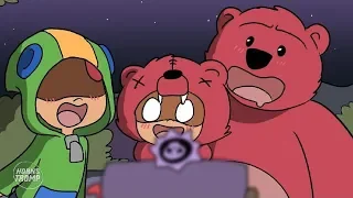 BRAWL STARS ANIMATION: NITA & LEON WINS IN BRAWL-O-WEEN (Parody)