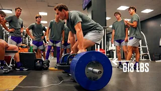 Behind the Scenes in the TCU Baseball Weight Room