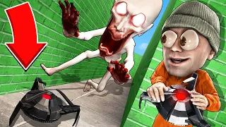 МИНА ЛОВУШКА VS SCP 096 В ЛАБИРИНТЕ! SCP В ЛАБИРИНТЕ! (СКРОМНИК)