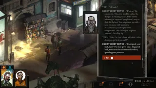 Disco Elysium The Final Cut - Kim and Harry argue with the Racist Lorry Driver (voiced)